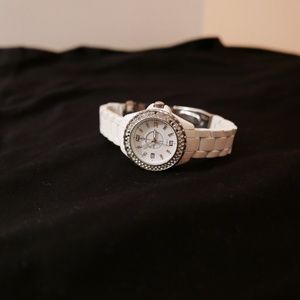 SOLD Premier Designs White Bling Watch